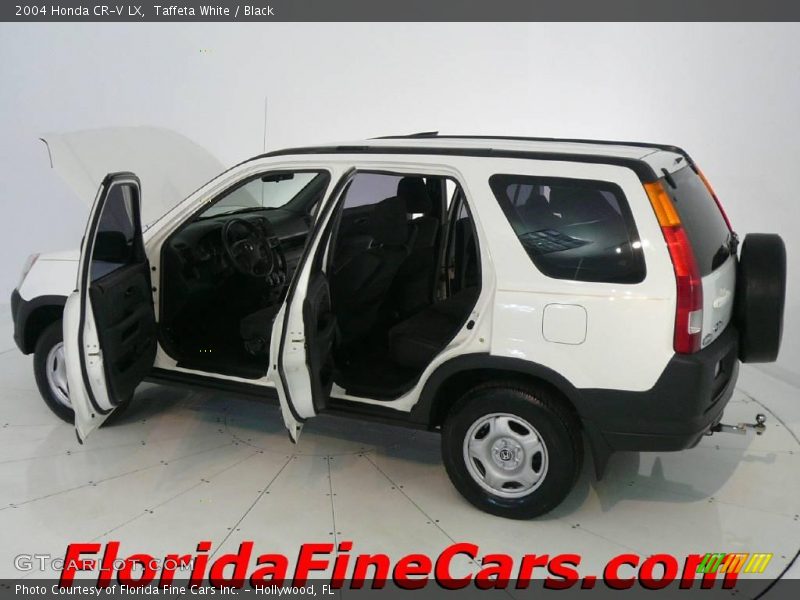 Taffeta White / Black 2004 Honda CR-V LX
