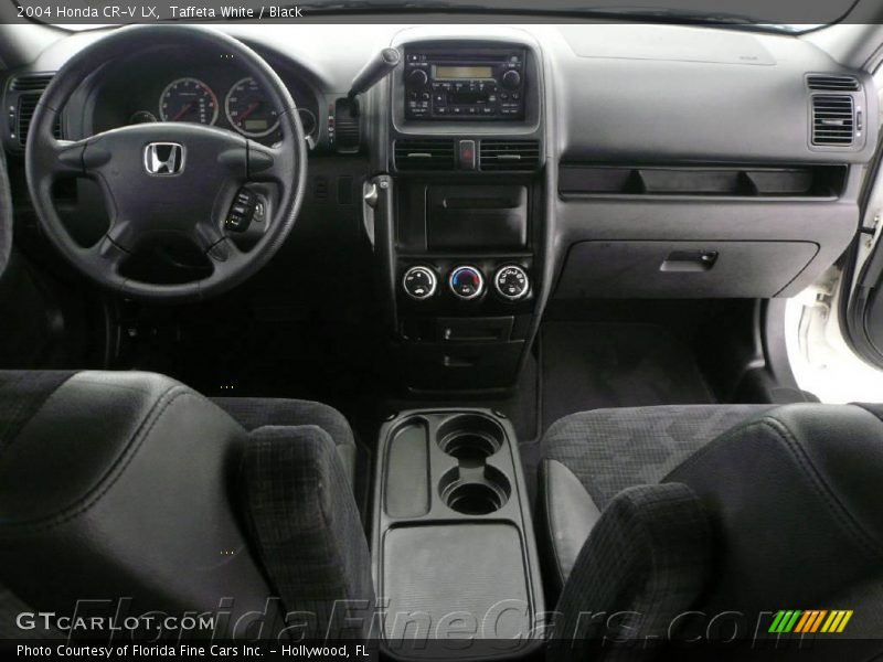 Taffeta White / Black 2004 Honda CR-V LX