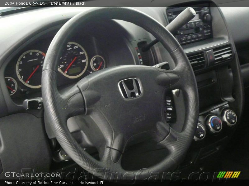 Taffeta White / Black 2004 Honda CR-V LX