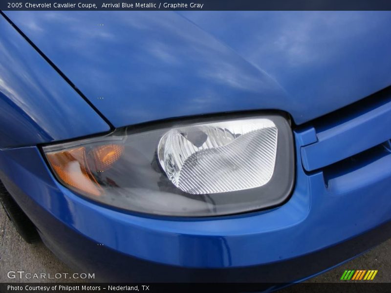 Arrival Blue Metallic / Graphite Gray 2005 Chevrolet Cavalier Coupe
