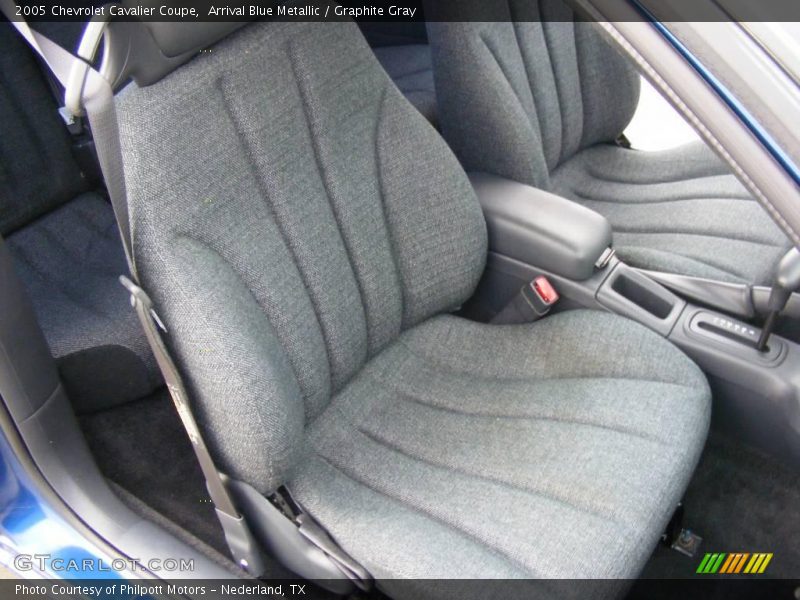 Arrival Blue Metallic / Graphite Gray 2005 Chevrolet Cavalier Coupe