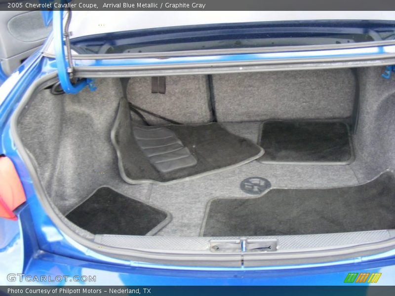 Arrival Blue Metallic / Graphite Gray 2005 Chevrolet Cavalier Coupe