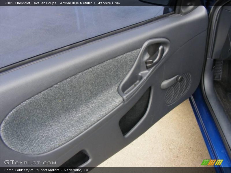 Arrival Blue Metallic / Graphite Gray 2005 Chevrolet Cavalier Coupe