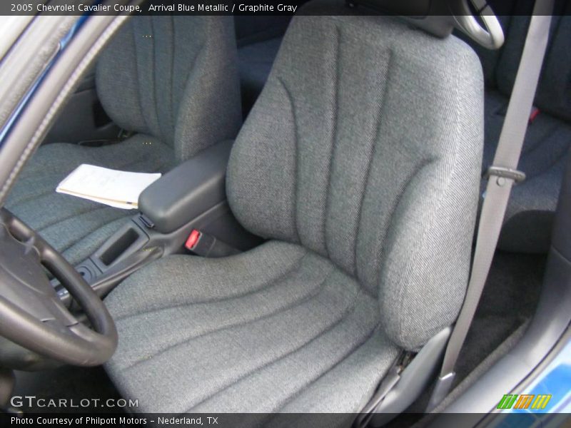 Arrival Blue Metallic / Graphite Gray 2005 Chevrolet Cavalier Coupe