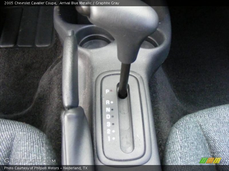 Arrival Blue Metallic / Graphite Gray 2005 Chevrolet Cavalier Coupe