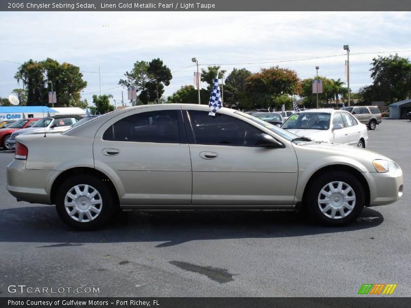 Linen Gold Metallic Pearl / Light Taupe 2006 Chrysler Sebring Sedan