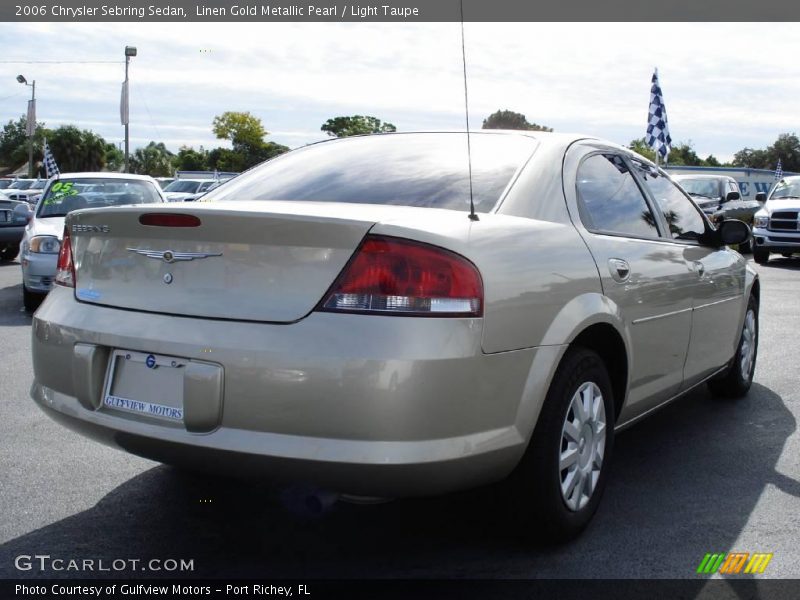 Linen Gold Metallic Pearl / Light Taupe 2006 Chrysler Sebring Sedan