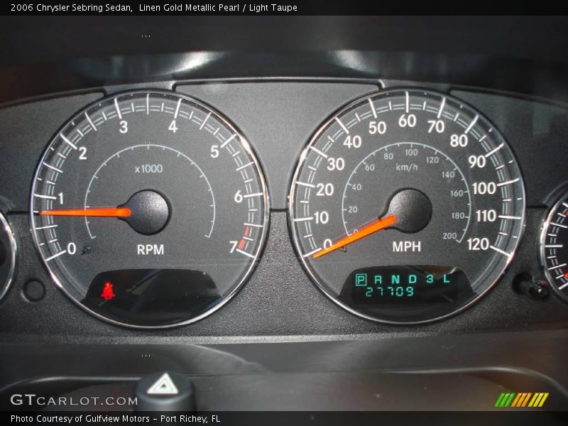 Linen Gold Metallic Pearl / Light Taupe 2006 Chrysler Sebring Sedan