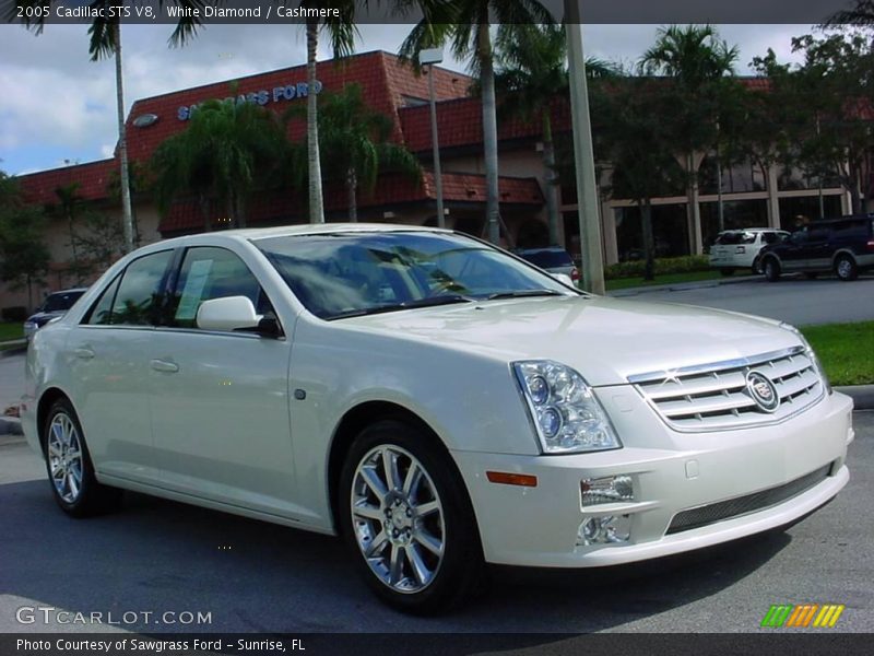 White Diamond / Cashmere 2005 Cadillac STS V8
