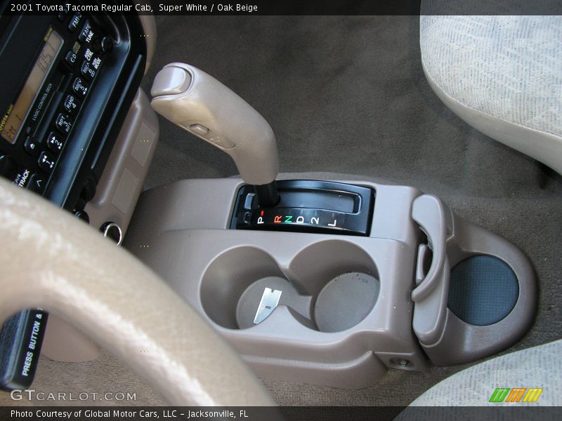 Super White / Oak Beige 2001 Toyota Tacoma Regular Cab