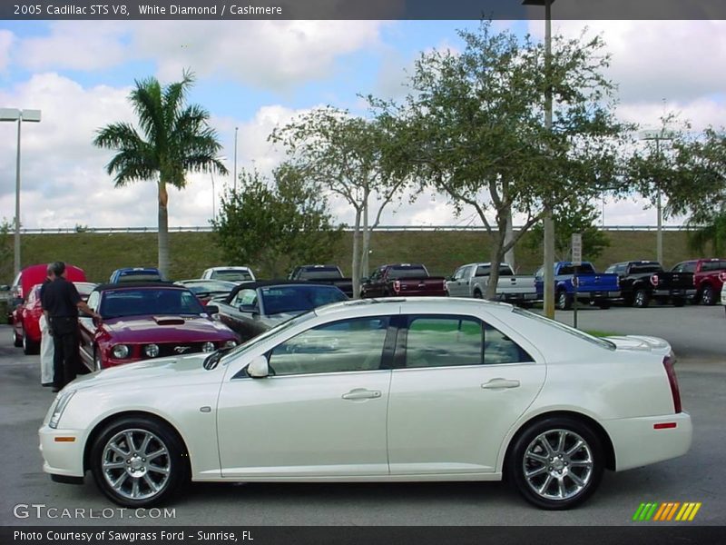 White Diamond / Cashmere 2005 Cadillac STS V8