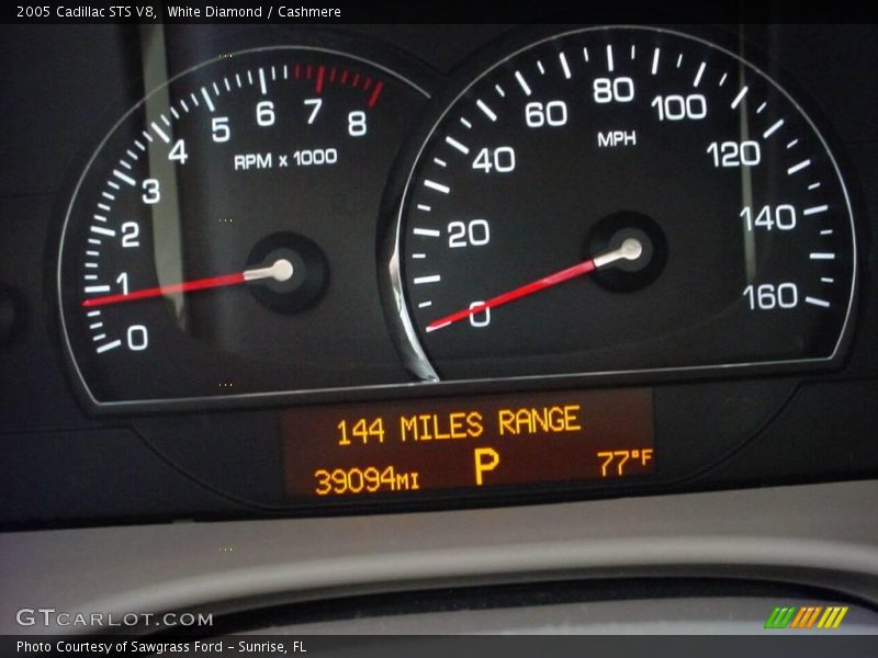White Diamond / Cashmere 2005 Cadillac STS V8