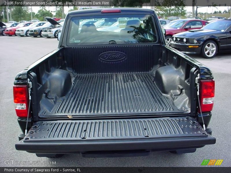 Black / Medium Dark Flint 2006 Ford Ranger Sport SuperCab