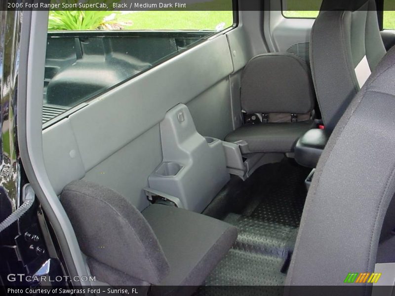 Black / Medium Dark Flint 2006 Ford Ranger Sport SuperCab