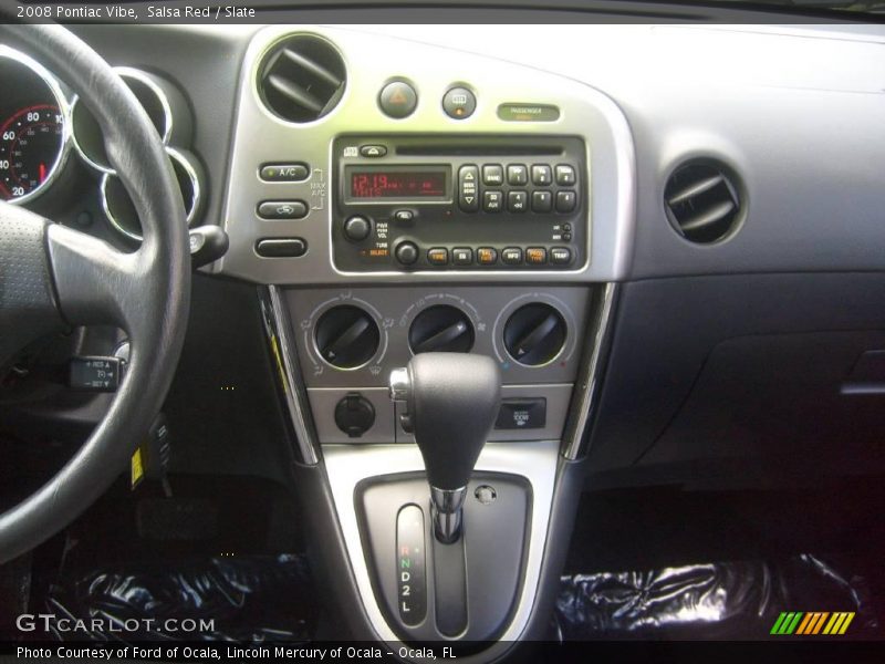 Salsa Red / Slate 2008 Pontiac Vibe