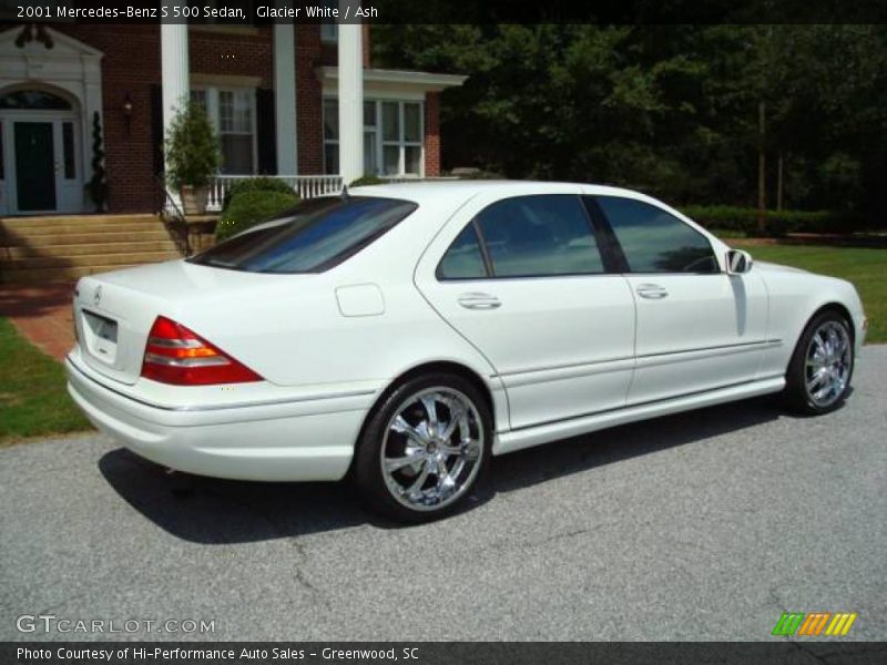 Glacier White / Ash 2001 Mercedes-Benz S 500 Sedan