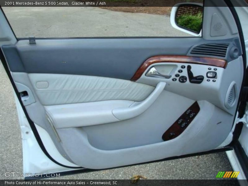 Glacier White / Ash 2001 Mercedes-Benz S 500 Sedan