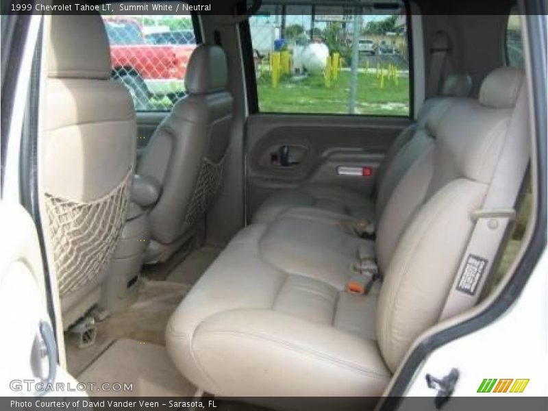 Summit White / Neutral 1999 Chevrolet Tahoe LT