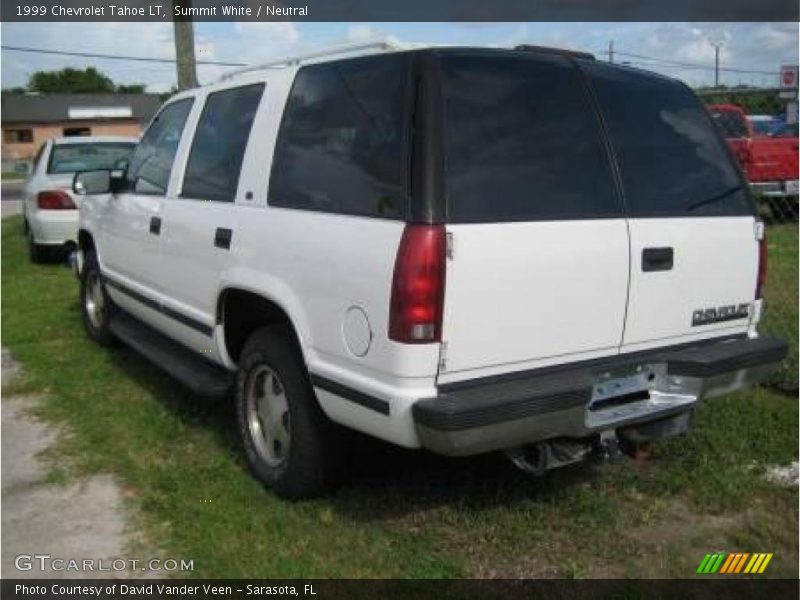 Summit White / Neutral 1999 Chevrolet Tahoe LT