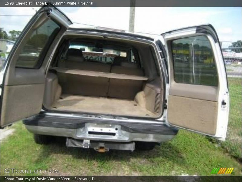 Summit White / Neutral 1999 Chevrolet Tahoe LT