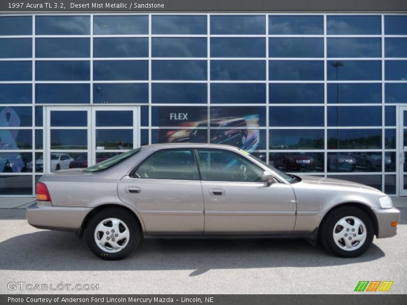 Desert Mist Metallic / Sandstone 1997 Acura TL 3.2