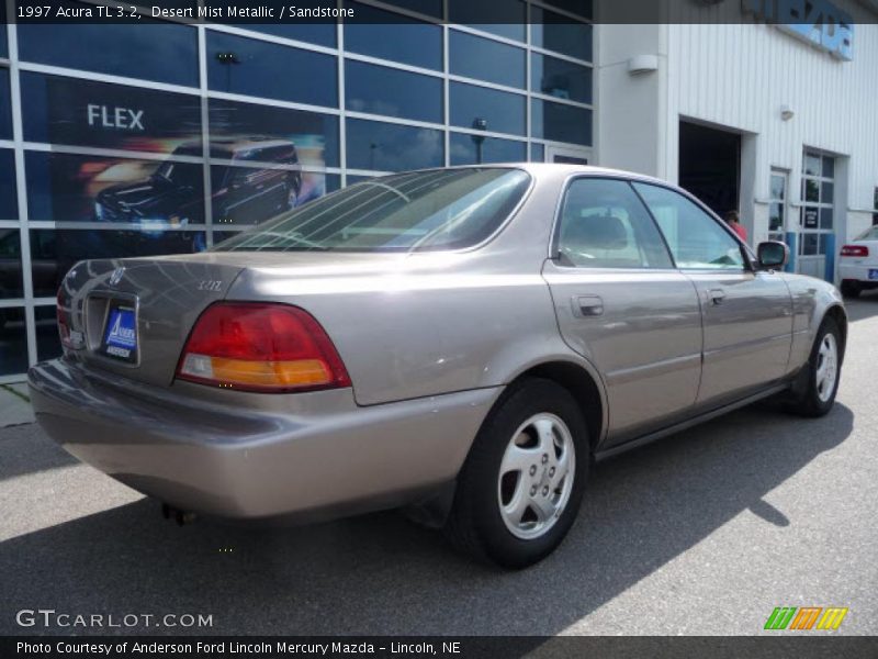 Desert Mist Metallic / Sandstone 1997 Acura TL 3.2
