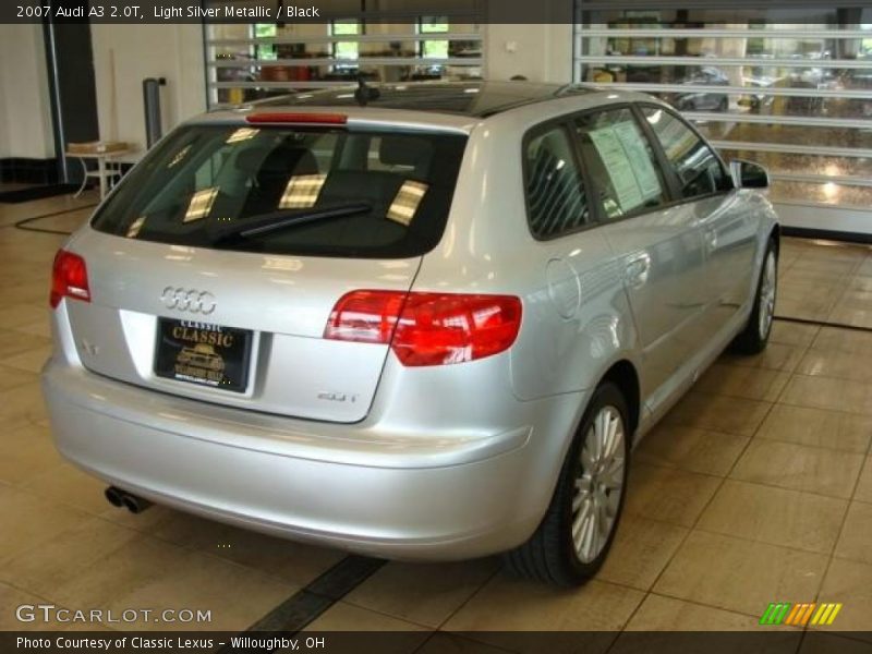 Light Silver Metallic / Black 2007 Audi A3 2.0T