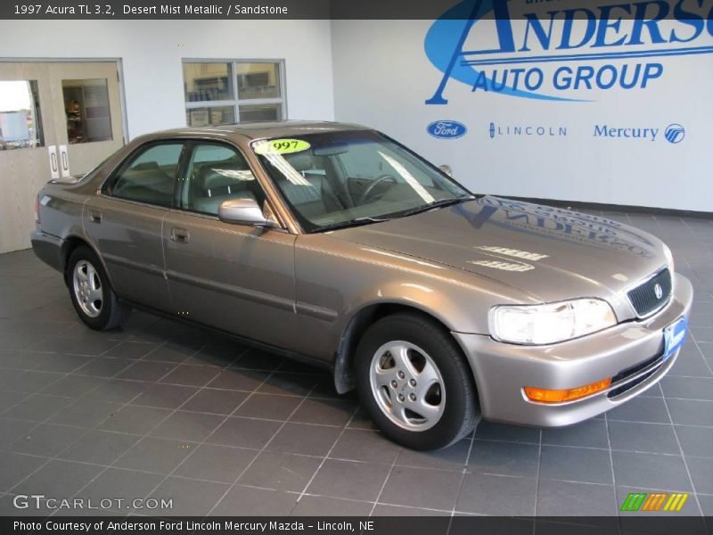 Desert Mist Metallic / Sandstone 1997 Acura TL 3.2