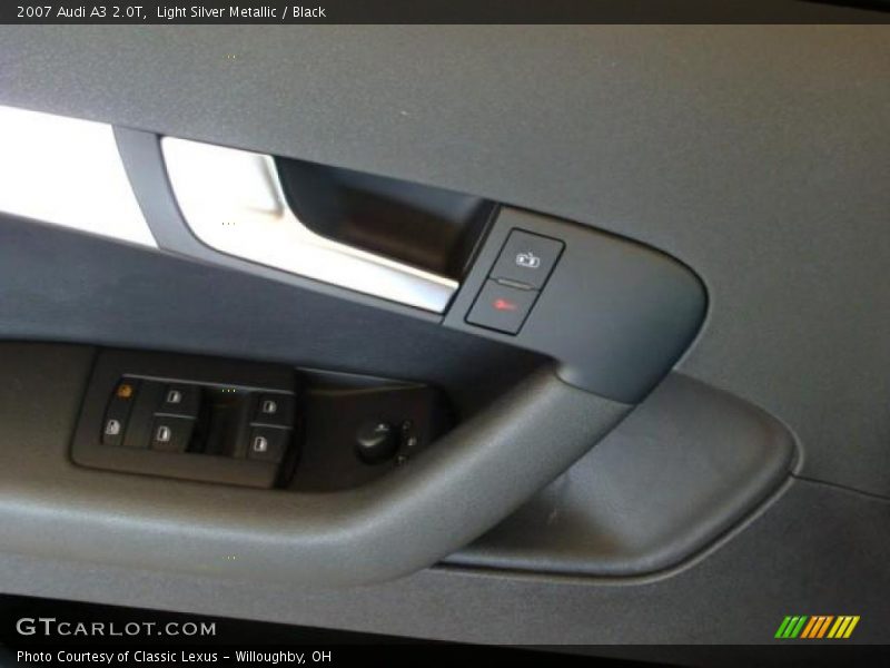 Light Silver Metallic / Black 2007 Audi A3 2.0T