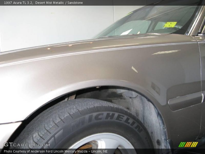 Desert Mist Metallic / Sandstone 1997 Acura TL 3.2