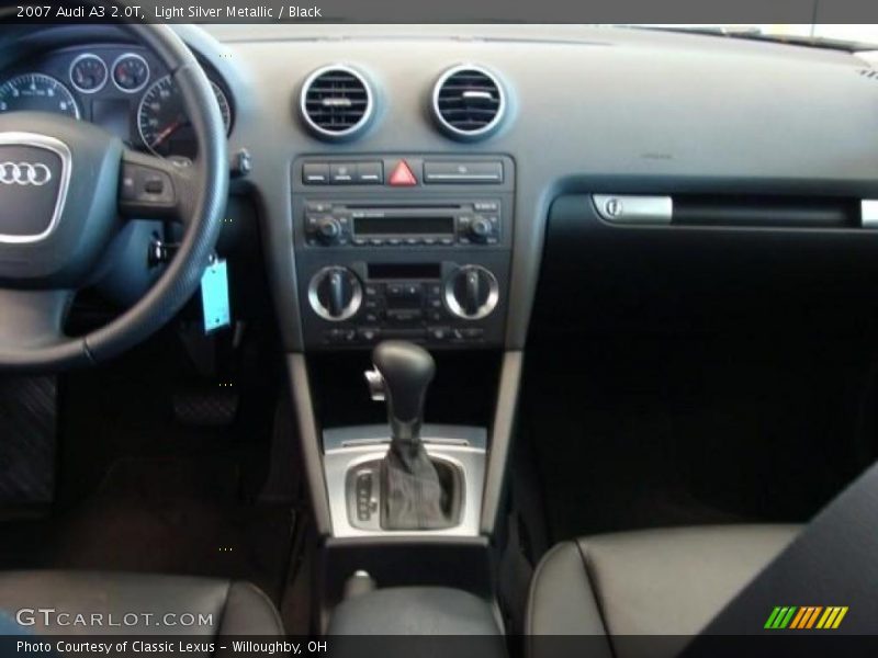 Light Silver Metallic / Black 2007 Audi A3 2.0T