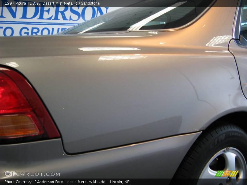 Desert Mist Metallic / Sandstone 1997 Acura TL 3.2