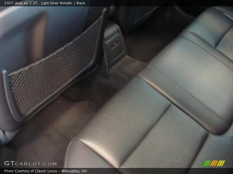 Light Silver Metallic / Black 2007 Audi A3 2.0T
