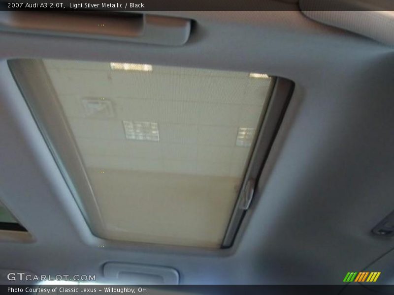 Light Silver Metallic / Black 2007 Audi A3 2.0T