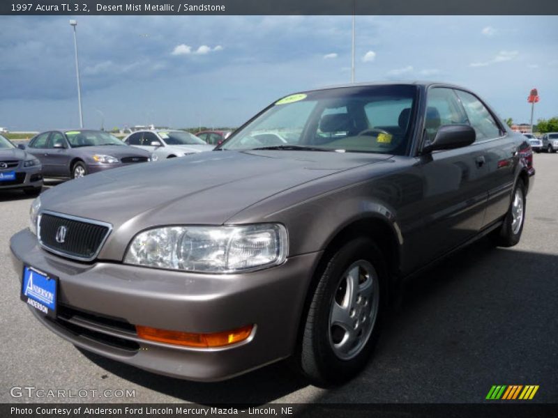 Desert Mist Metallic / Sandstone 1997 Acura TL 3.2