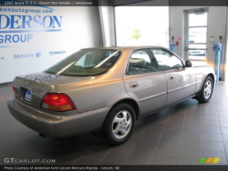 Desert Mist Metallic / Sandstone 1997 Acura TL 3.2