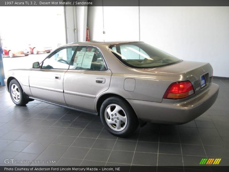 Desert Mist Metallic / Sandstone 1997 Acura TL 3.2