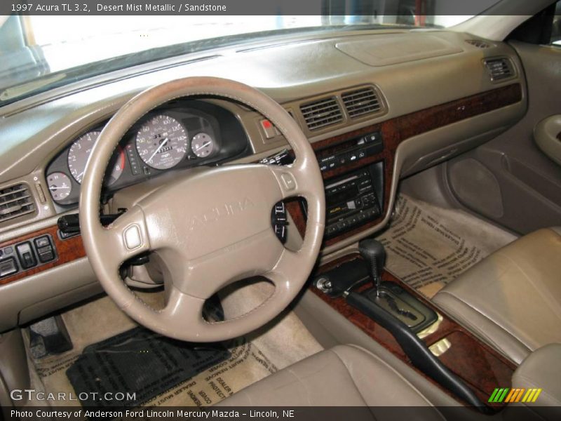 Desert Mist Metallic / Sandstone 1997 Acura TL 3.2