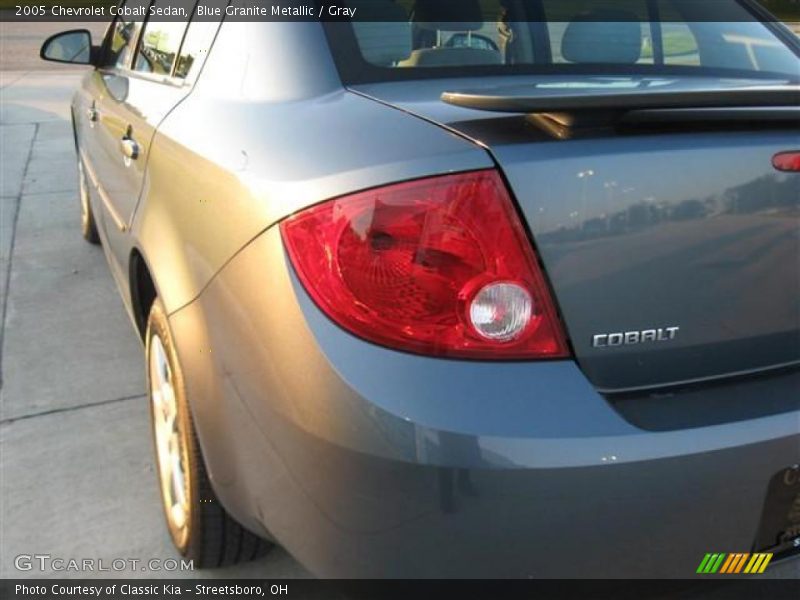 Blue Granite Metallic / Gray 2005 Chevrolet Cobalt Sedan