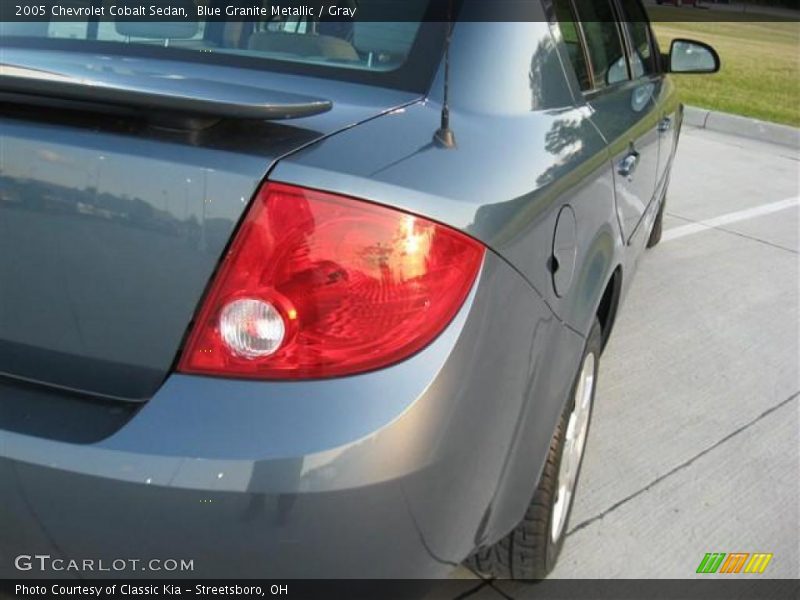 Blue Granite Metallic / Gray 2005 Chevrolet Cobalt Sedan