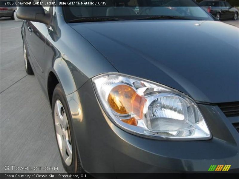 Blue Granite Metallic / Gray 2005 Chevrolet Cobalt Sedan