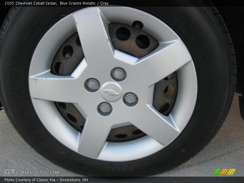 Blue Granite Metallic / Gray 2005 Chevrolet Cobalt Sedan