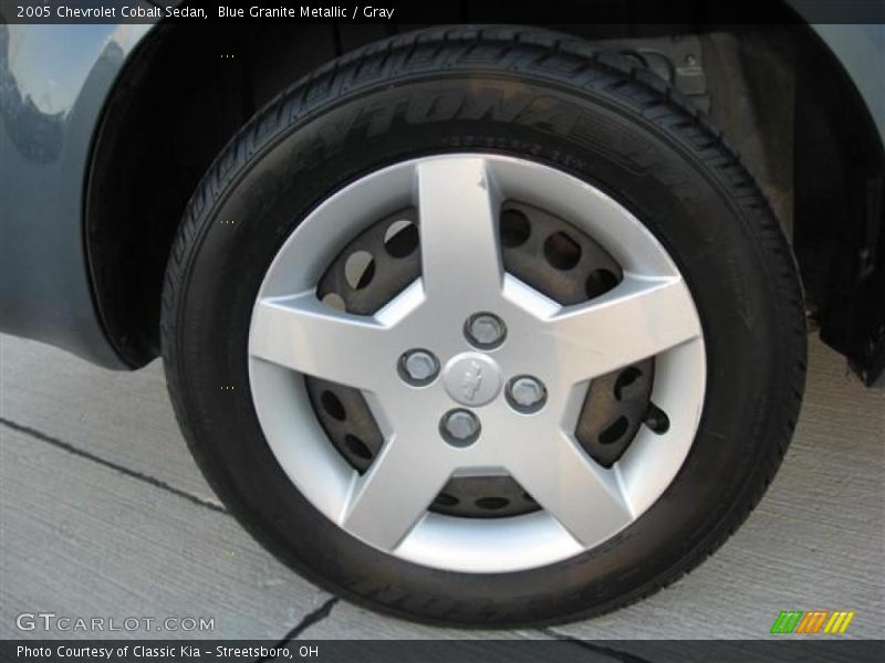 Blue Granite Metallic / Gray 2005 Chevrolet Cobalt Sedan