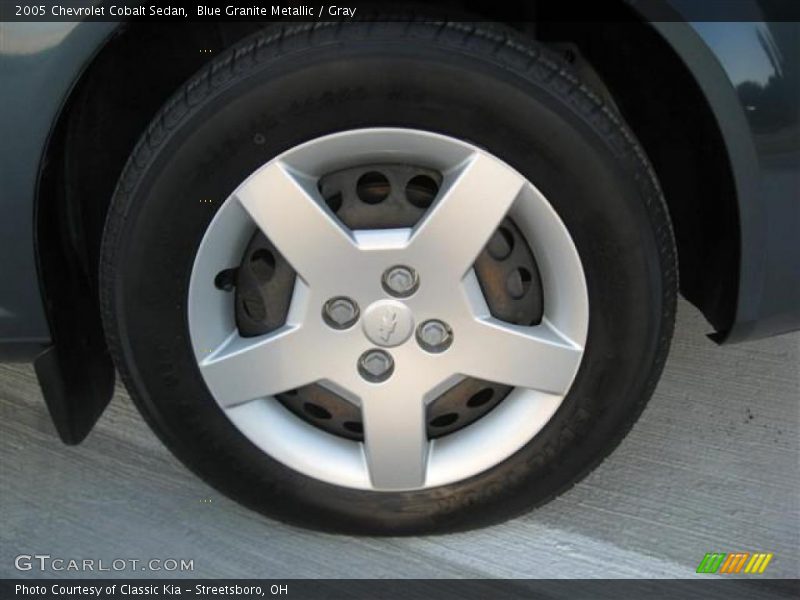 Blue Granite Metallic / Gray 2005 Chevrolet Cobalt Sedan