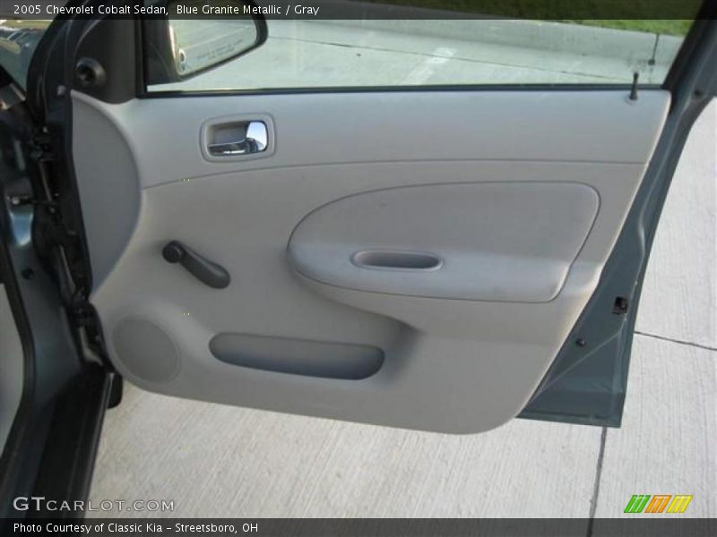 Blue Granite Metallic / Gray 2005 Chevrolet Cobalt Sedan