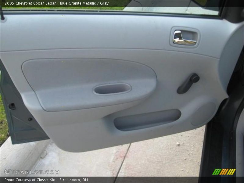 Blue Granite Metallic / Gray 2005 Chevrolet Cobalt Sedan