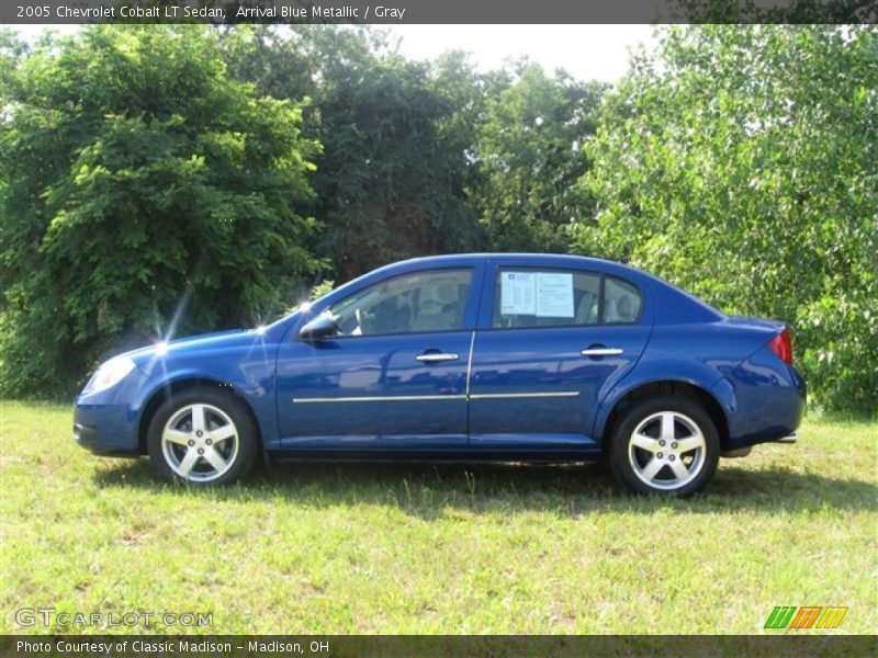Arrival Blue Metallic / Gray 2005 Chevrolet Cobalt LT Sedan