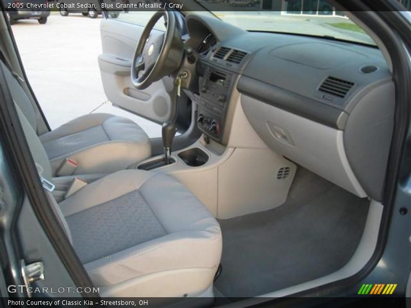 Blue Granite Metallic / Gray 2005 Chevrolet Cobalt Sedan