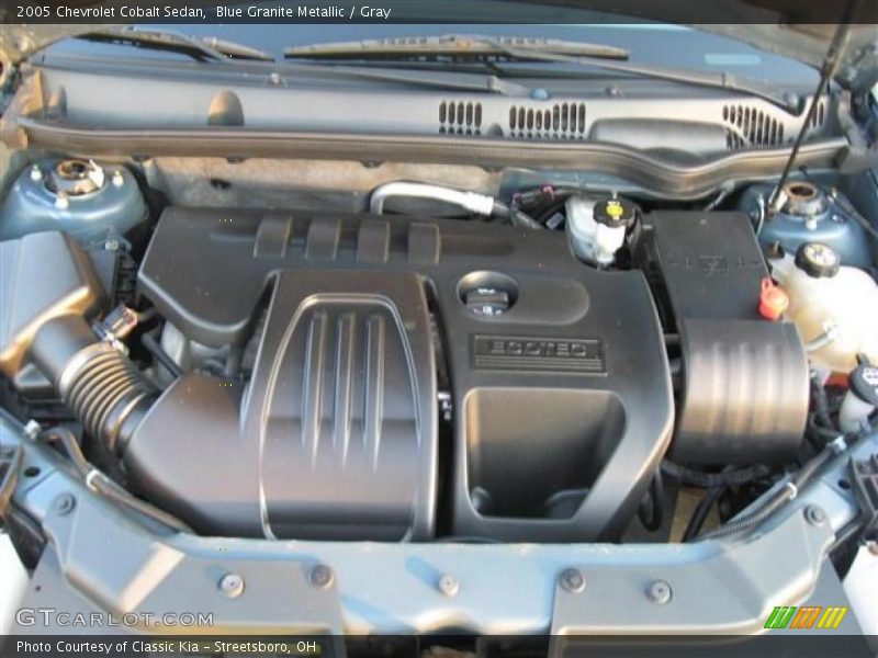 Blue Granite Metallic / Gray 2005 Chevrolet Cobalt Sedan
