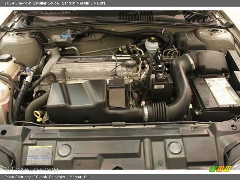 Sandrift Metallic / Neutral 2004 Chevrolet Cavalier Coupe